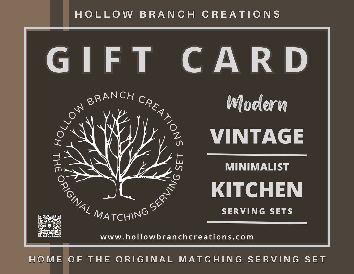 Hollow Branch Creations' Gift Card